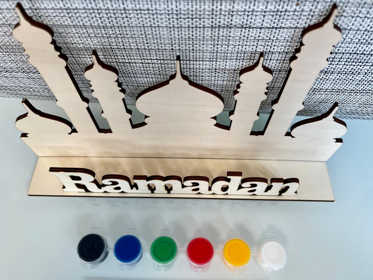 Wood Ramadan Sign | Ramadan Decoration | Ramadan Kids Activity | DIY Ramadan | Wood Ramadan Paint Your Own | Wooden Ramadan Sign | Islamic